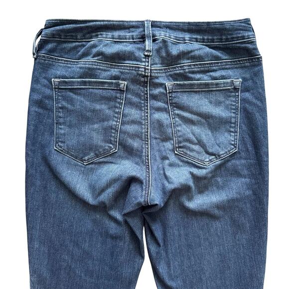 Athleta Jeans Womens 4 Blue Sculptek Skinny Stretch Denim Performance Pants - Picture 8 of 11